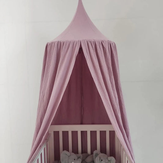 OEKO-Tex Premium Muslin Cotton Canopy - Just Kidding Store