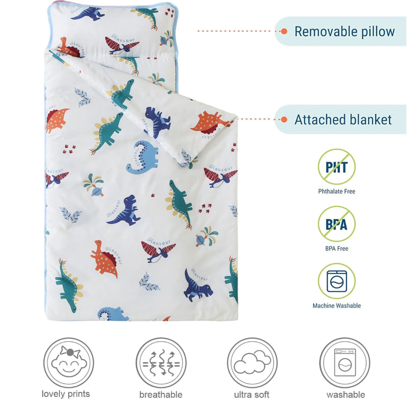 Children Cotton Sleeping Bag With Removable Pillow - Just Kidding Store