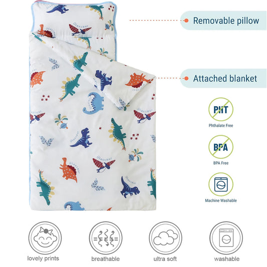 Children Cotton Sleeping Bag With Removable Pillow - Just Kidding Store