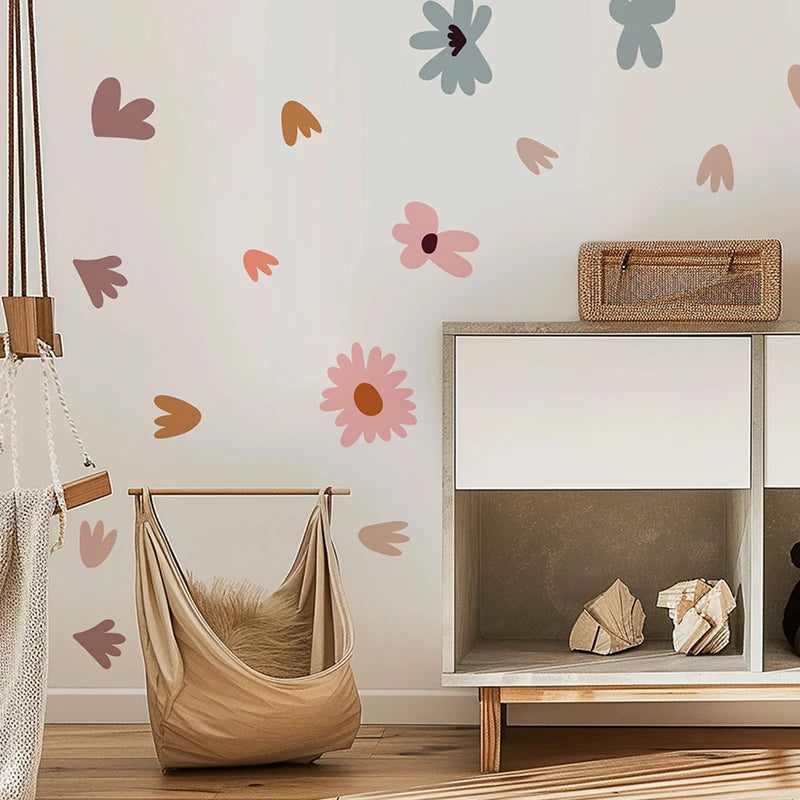 Creative Multicolored Shape Wall Stickers - Just Kidding Store