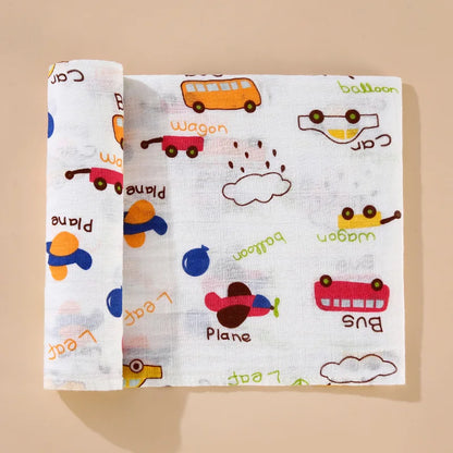 Muslin Blanket - 2 Layers Cotton Swaddle