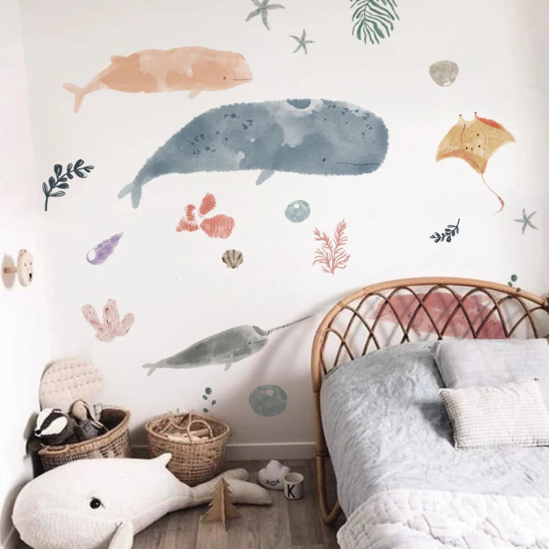 Underwater World Wall Decals - Just Kidding Store