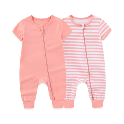 Summer Stripe Romper Set - Just Kidding Store