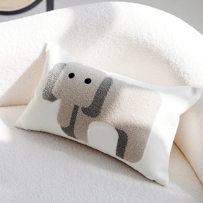 Elephant Embroidered Cushion Covers - Just Kidding Store