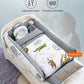 Baby Nest - Portable High Border Infant Crib - Just Kidding Store