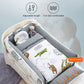 Baby Nest - Portable High Border Infant Crib - Just Kidding Store