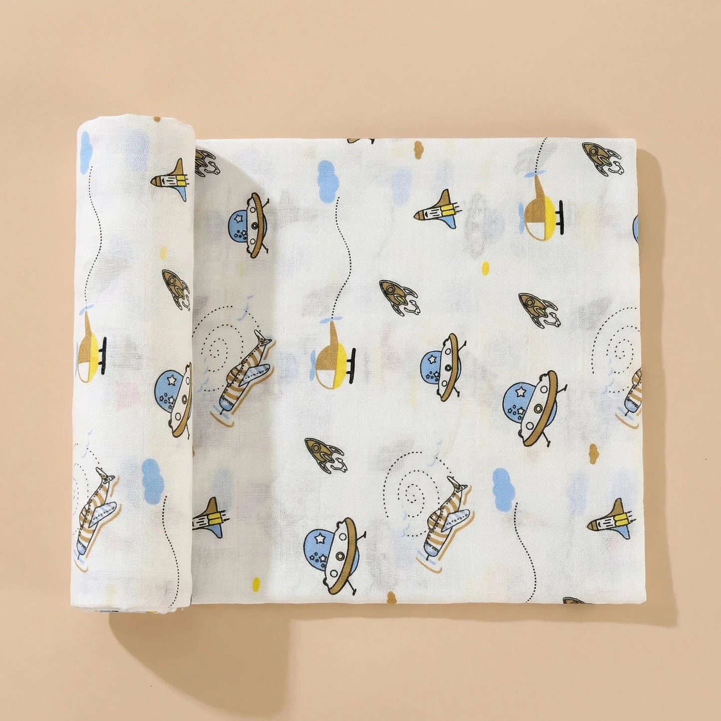 Muslin Blanket - 2 Layers Cotton Swaddle