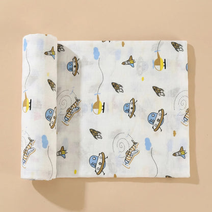 Muslin Blanket - 2 Layers Cotton Swaddle