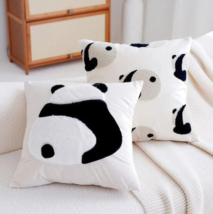 Panda Embroidered Cushion Covers - Just Kidding Store