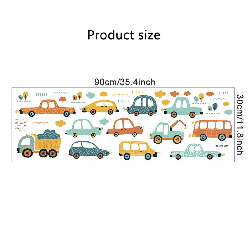 Little Vehicles Wall Stickers - Just Kidding Store