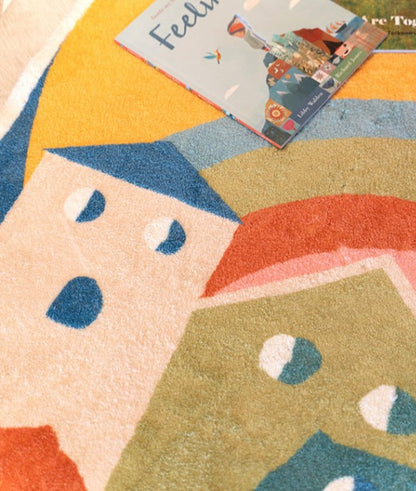 Sleepy Moon Plush Fluffy Non-Slip Childrens Carpet - Just Kidding Store