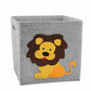 Felt Storage Box - Cube Toys Organizer - Just Kidding Store