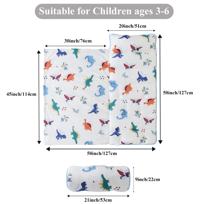 Children Cotton Sleeping Bag With Removable Pillow - Just Kidding Store