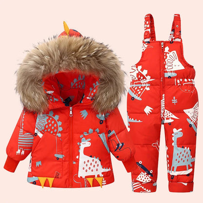 Duck Down Baby Toddler Infant Ski Set - Just Kidding Store