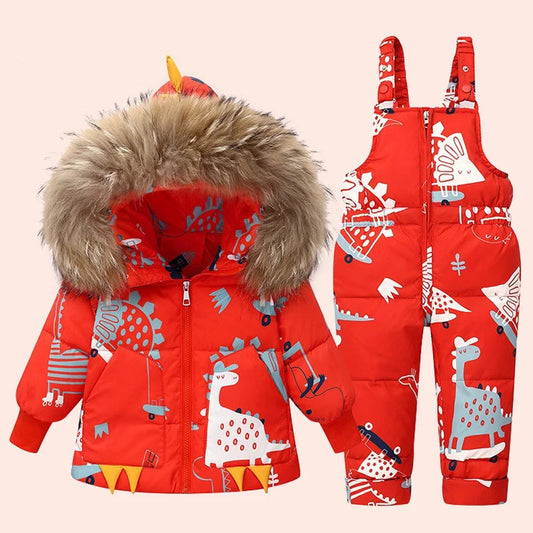 Duck Down Baby Toddler Infant Ski Set - Just Kidding Store