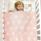 Daisy Cotton Knitted Baby Nursery Blanket - Just Kidding Store