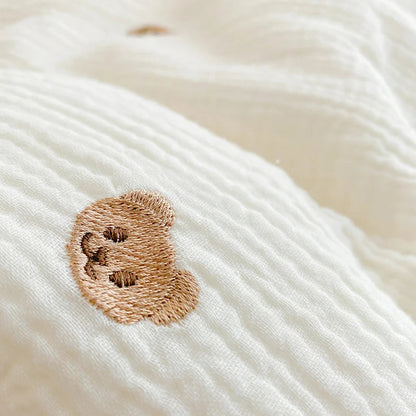 Winter Thick Muslin Cotton Bed Cover - Just Kidding Store