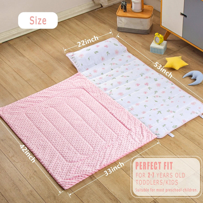 Toddler Nap Mat - Sleeping Envelope With Pillow - Just Kidding Store