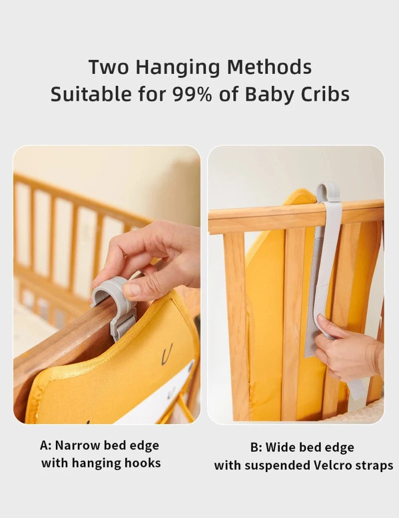 Crib Hanging Storage - Multi Functional Organizer - Just Kidding Store