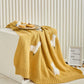 Alpaca Cotton Knitted Baby Children Nursery Blanket - Just Kidding Store