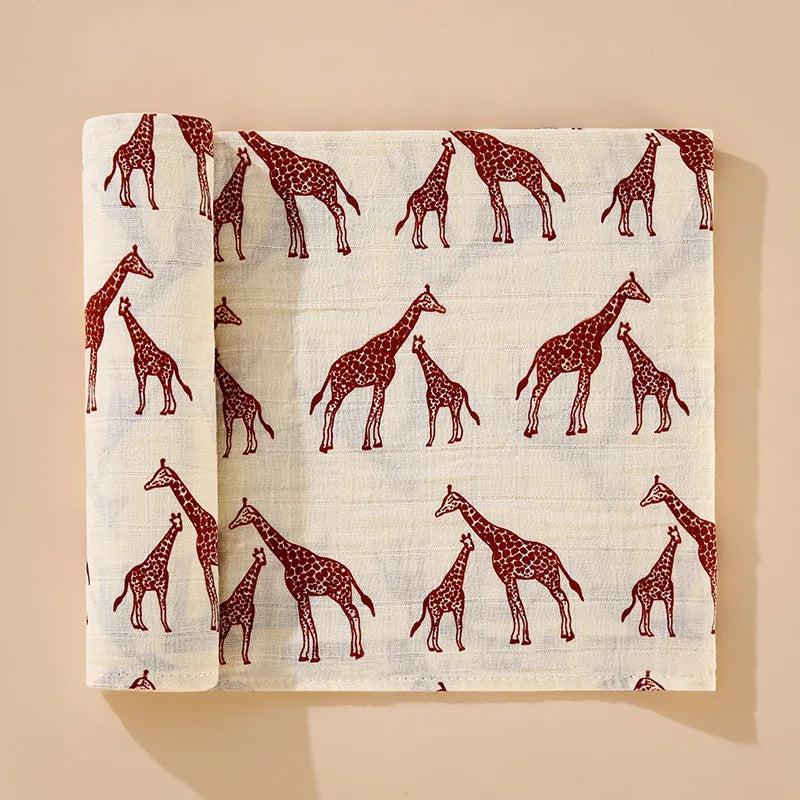 Muslin Blanket - 2 Layers Cotton Swaddle