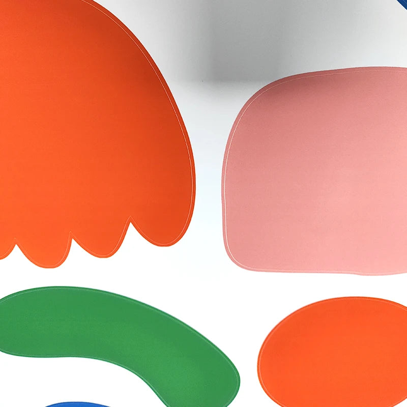 Creative Multicolored Shape Wall Stickers - Just Kidding Store