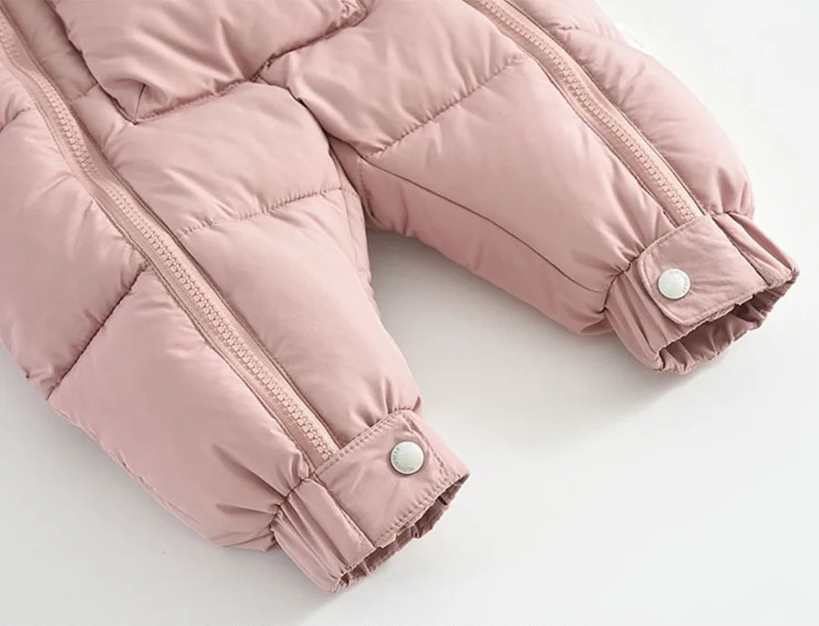 Thick Hooded Snowsuit Set Baby Infant Toddler - Just Kidding Store