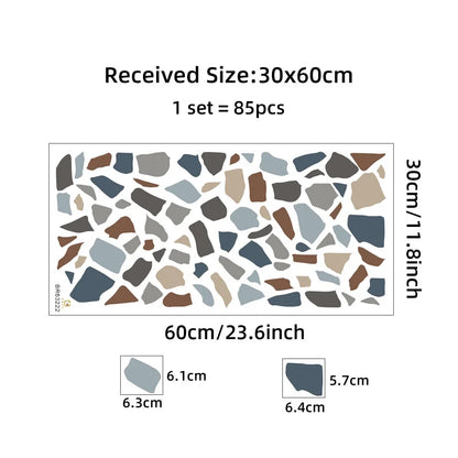 Irregular Terrazzo Wall Decals - Just Kidding Store