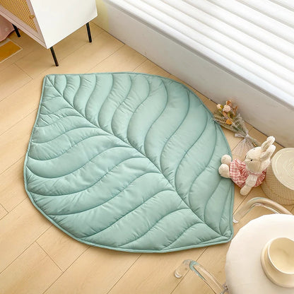 Quilted Play Mat - Pumpkin, Ginkgo Leaf, Maple Leaf - Just Kidding Store
