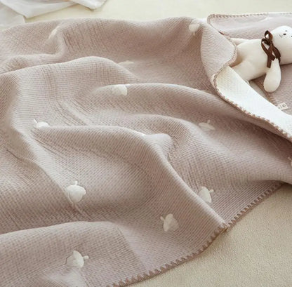 DreamSoft Reversible Cotton Blanket - Just Kidding Store
