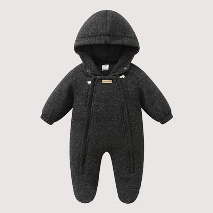 Winter Hooded Baby Toddler Jumpsuit - Just Kidding Store
