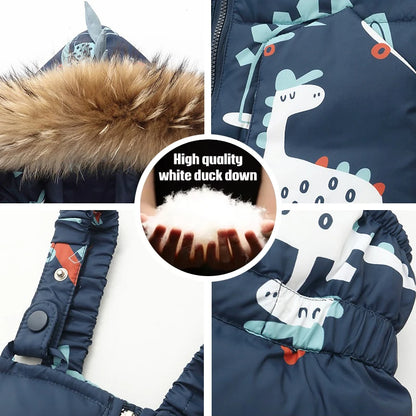 Duck Down Baby Toddler Infant Ski Set - Just Kidding Store