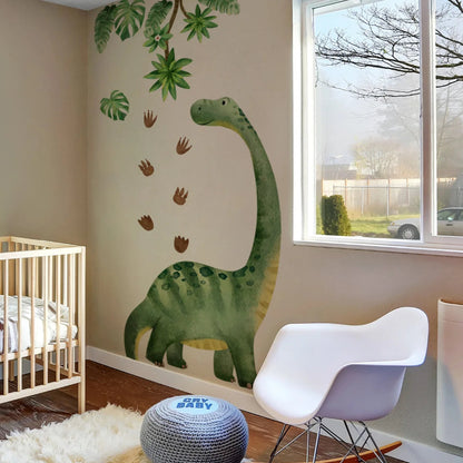 Green Dinosaur Wall Sticker - Just Kidding Store