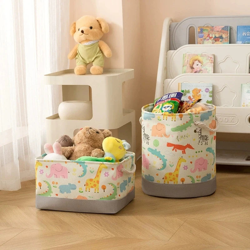 Zoo Animals Storage Bins - Just Kidding Store