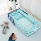 2-in-1 Portable Lounger - Carry Bag Baby Nest - Just Kidding Store