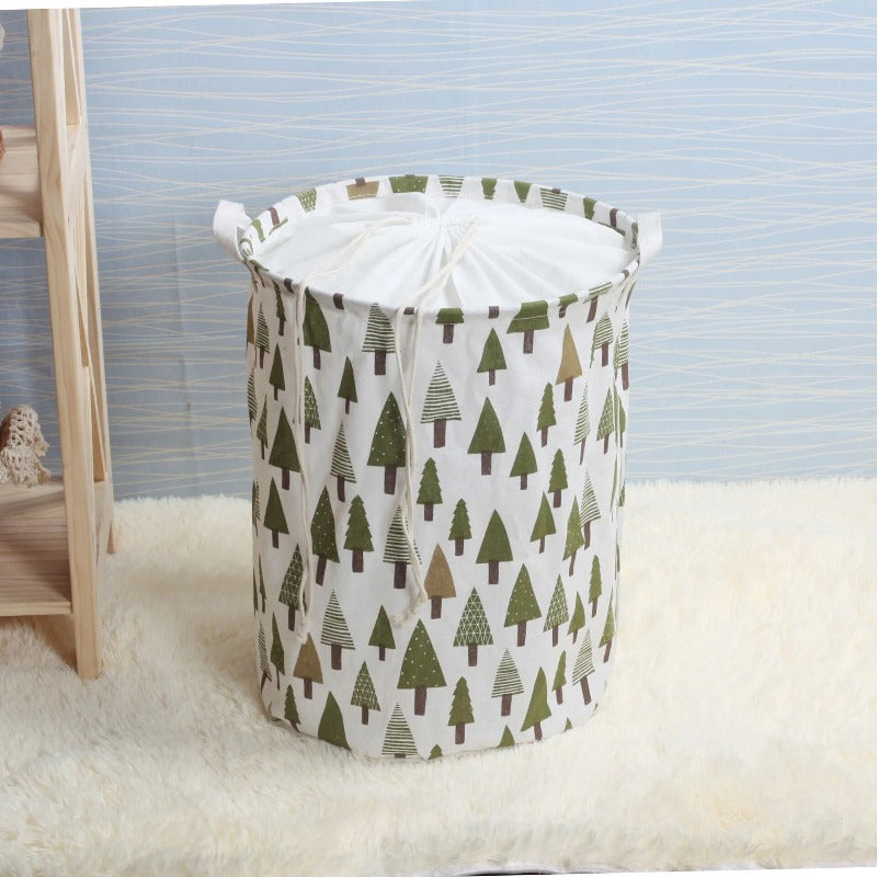 Woodland Hamper Bag - Clothes Storage Basket - Just Kidding Store