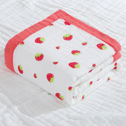 6 Layers Cotton Muslin Blanket - Just Kidding Store