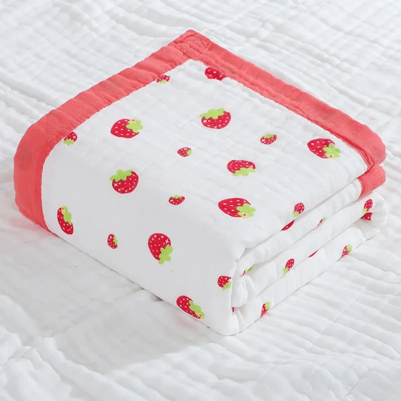 6 Layers Cotton Muslin Blanket