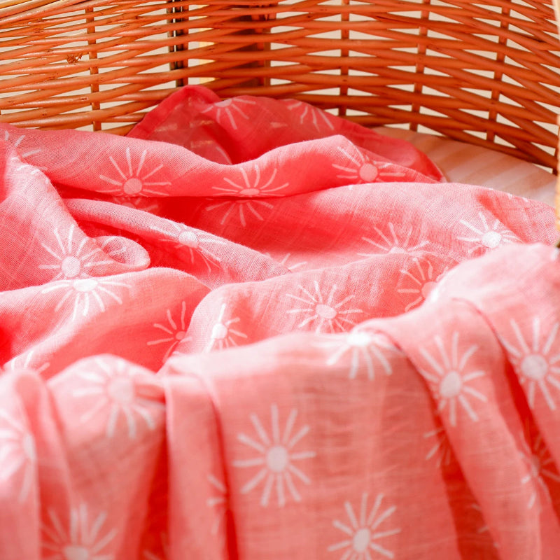 Muslin Blanket - 2 Layers Cotton Swaddle - Just Kidding Store