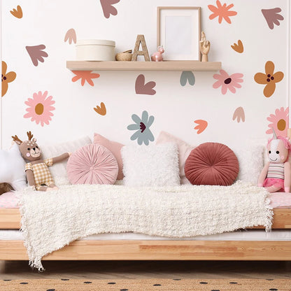 Creative Multicolored Shape Wall Stickers - Just Kidding Store