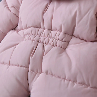 Infant Snowsuit - Warm Hooded Jumpsuit Set - Just Kidding Store