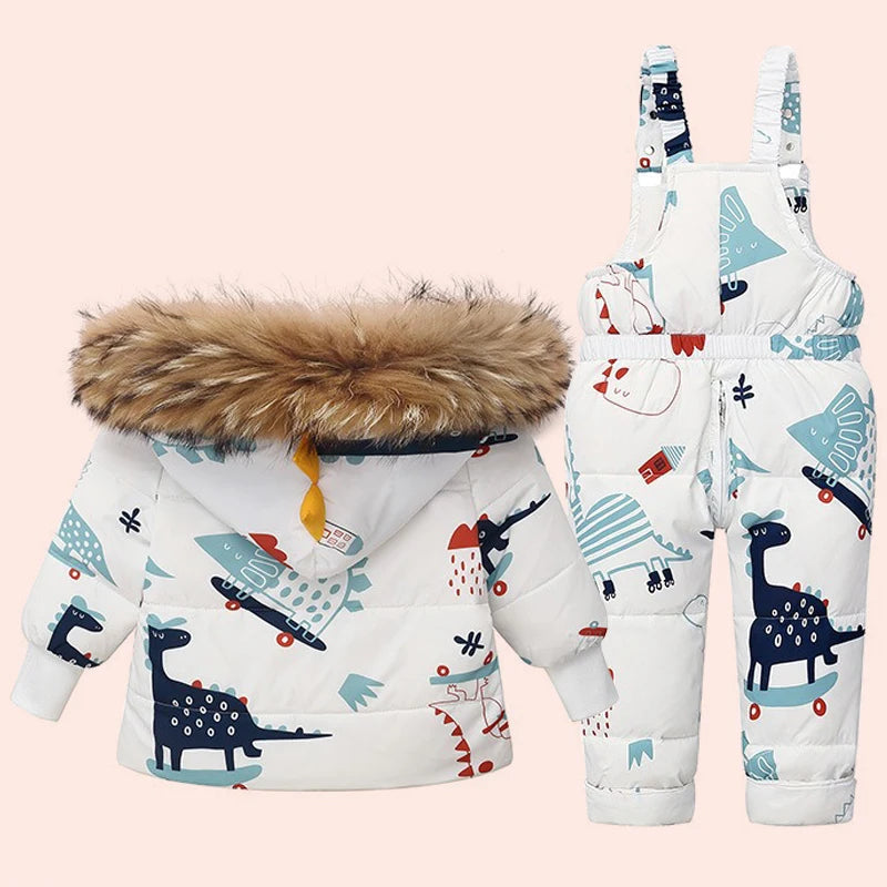 Duck Down Baby Toddler Infant Ski Set - Just Kidding Store