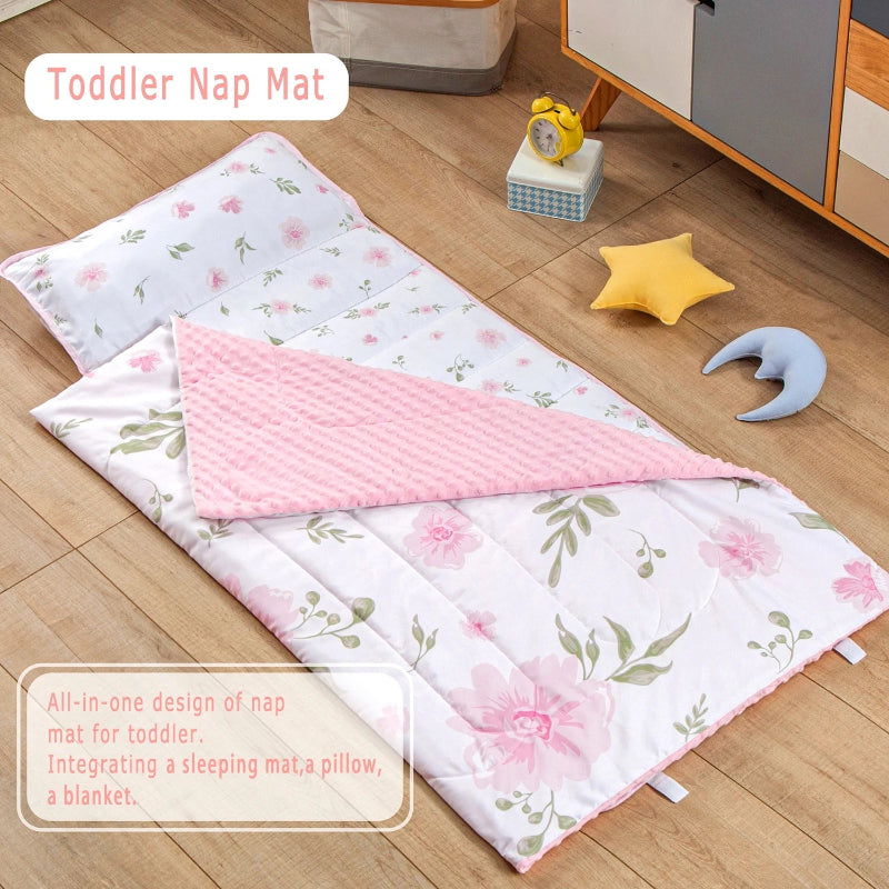 Toddler Nap Mat - Sleeping Envelope With Pillow - Just Kidding Store