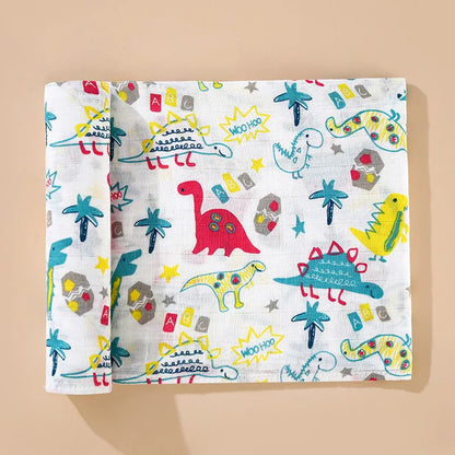 Muslin Blanket - 2 Layers Cotton Swaddle