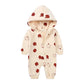 Hooded Fleece Rompers - Zipper Jumpsuit - Just Kidding Store