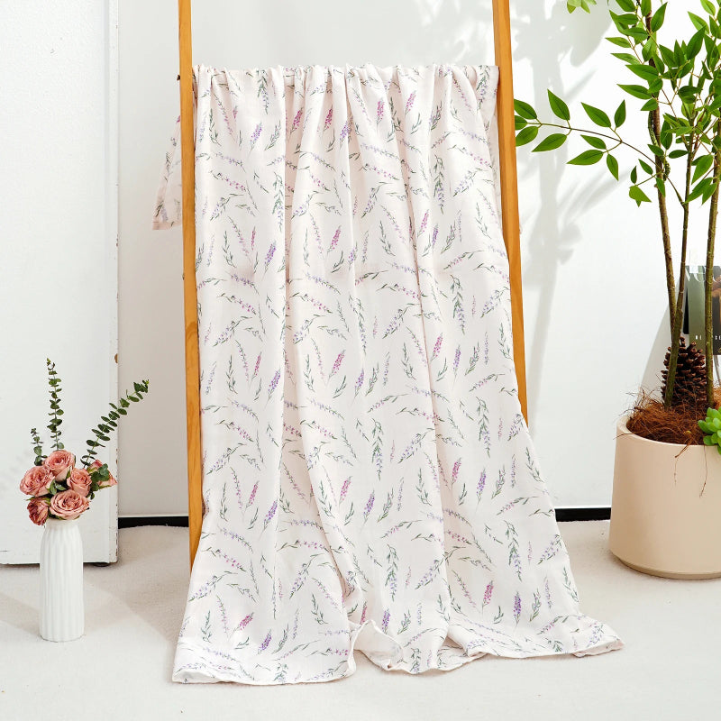 Cotton Bamboo Oversized Swaddle Blanket - Just Kidding Store