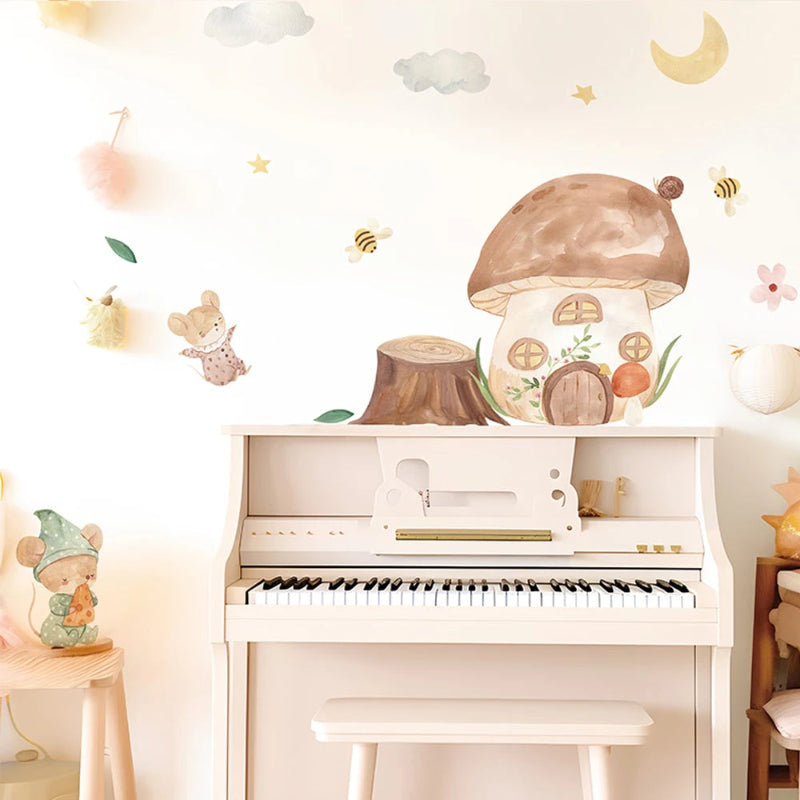 Whimsical Woodland Wall Stickers - Just Kidding Store
