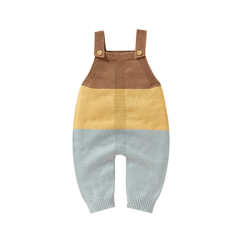 Striped Knitted Baby Infant Toddler Jumpsuit - Just Kidding Store