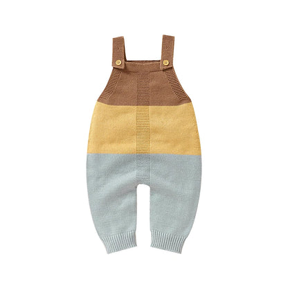 Striped Knitted Baby Infant Toddler Jumpsuit - Just Kidding Store