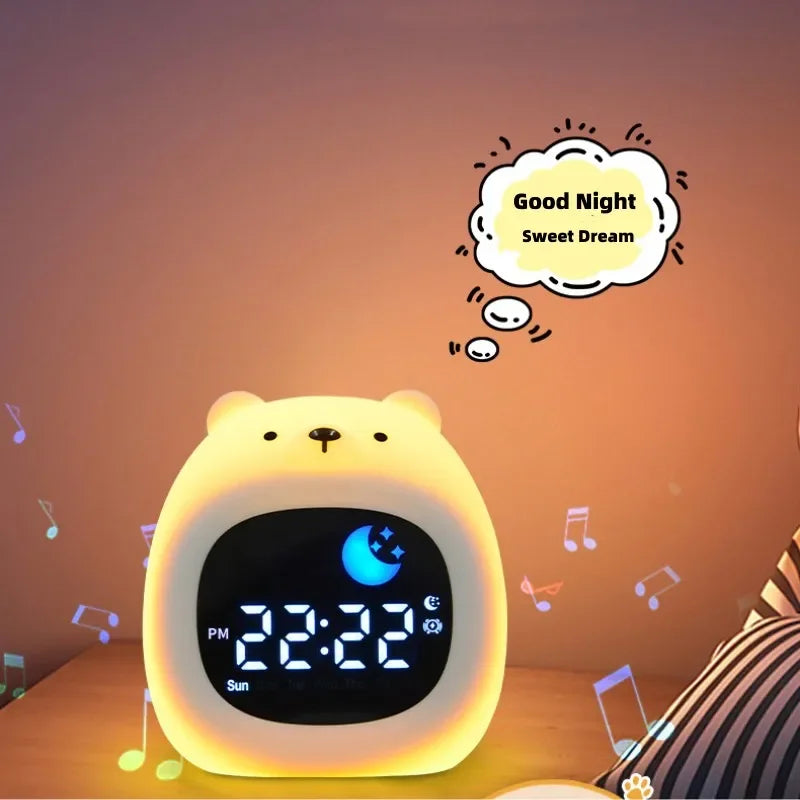 Alarm Clock Touch Control Night Light - Just Kidding Store